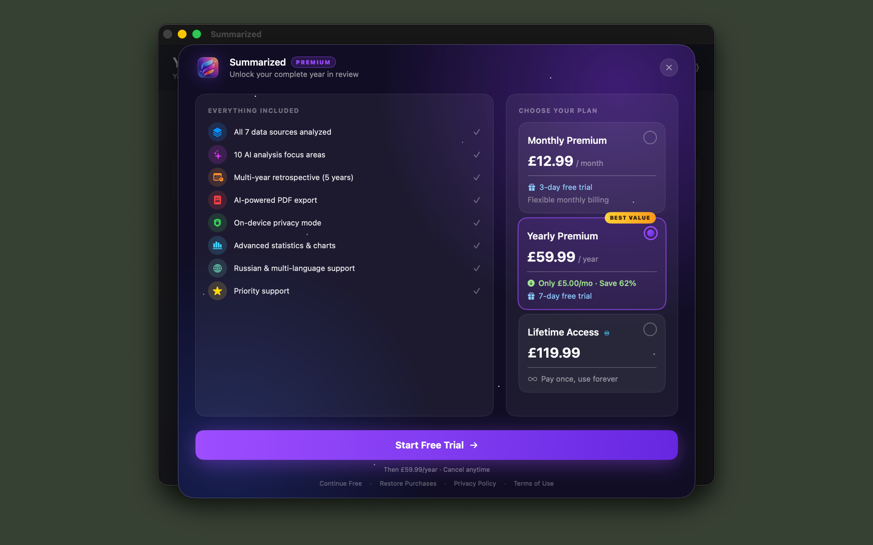 Summarized screenshot 8